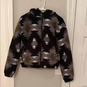 C&C California Women's Teddy Jacket - Black, Gray, Olive